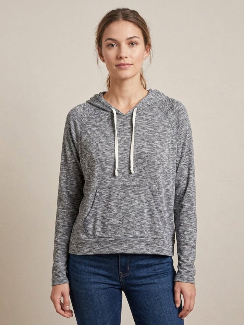Hollister Long Sleeve Lightweight Drawstring Hoody